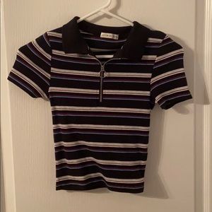 collared top! cute and trendy